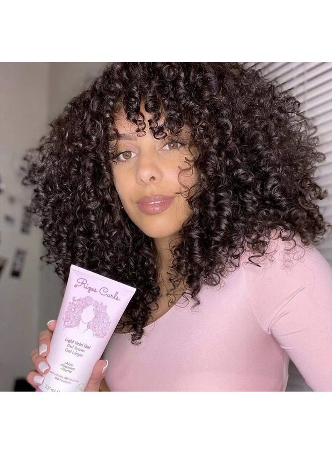Rizos Curls جل تصفيف خفيف للشعر المجعد والمتموج، خالي من السيليكون (8 أونصات) - Image 5