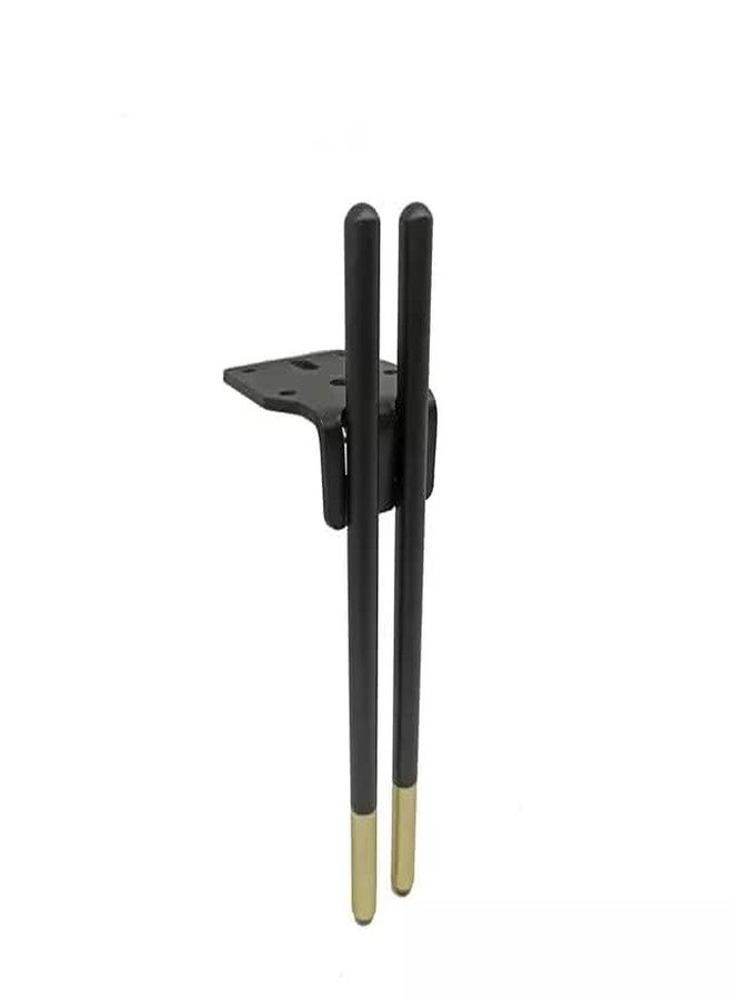 AAKASH DECOR Sofa & Furniture Leg 6 + 2 = 8 Inches Matt Black Finish H Shape Set of 4 (Comes with Warrenty) (Black Gold 6 + 2 Inches) - Image 5