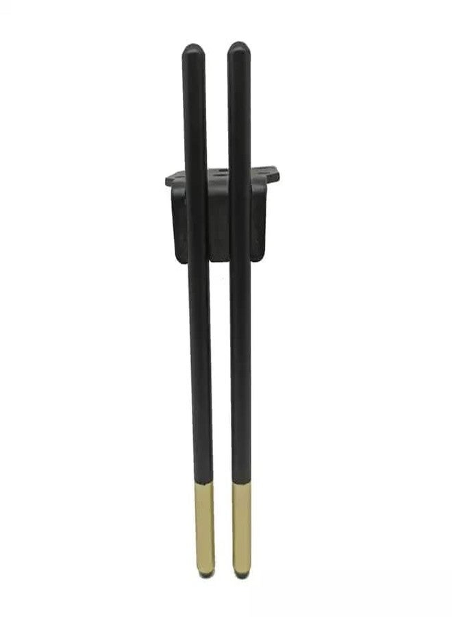 AAKASH DECOR Sofa & Furniture Leg 6 + 2 = 8 Inches Matt Black Finish H Shape Set of 4 (Comes with Warrenty) (Black Gold 6 + 2 Inches) - Image 2