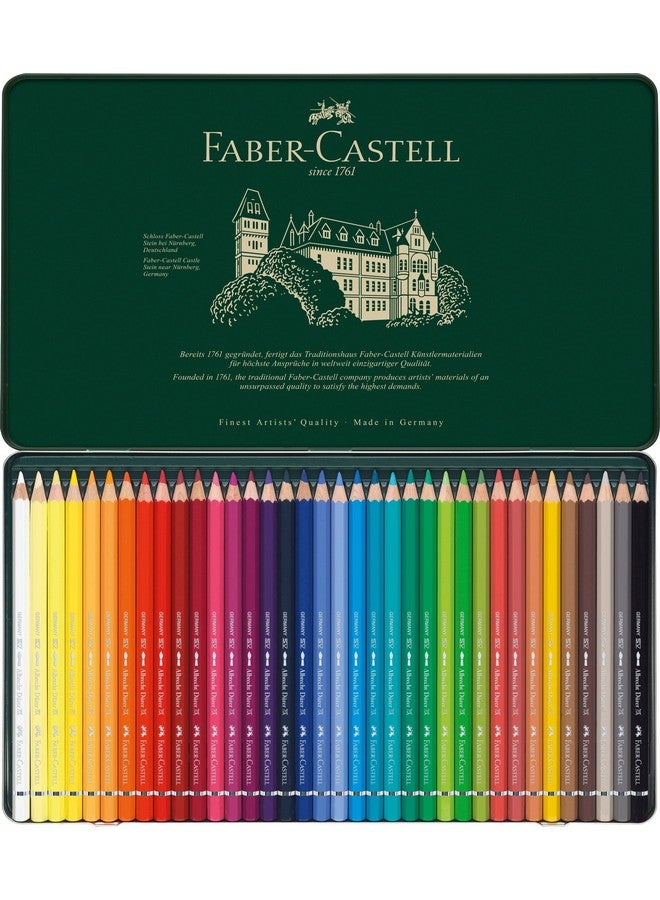 FABER-CASTELL Faber-Castell 117536 Albrecht Dura Watercolor Pencils, 36 Colors, Can  - Image 3