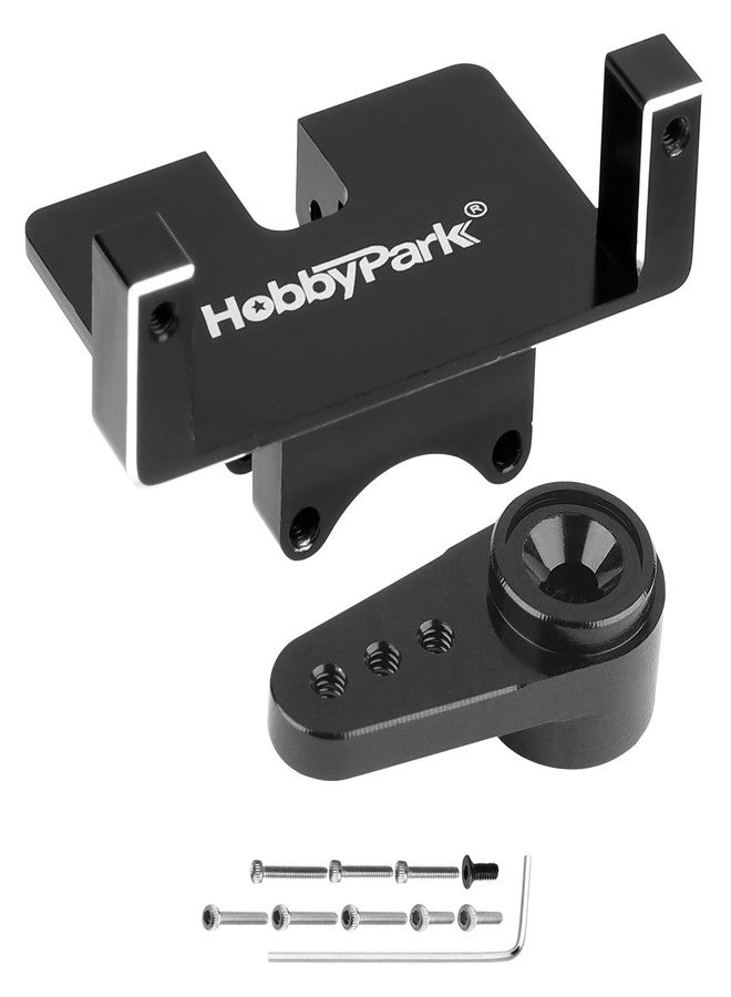 HobbyPark SCX24 Servo Arm 25T Horn and Mouting for 5mm Spline Gear High Torque Micro Servos Motors SCX24 1/24 RC Crawler Upgrades Parts, Not fit Stock Servo - Image 1