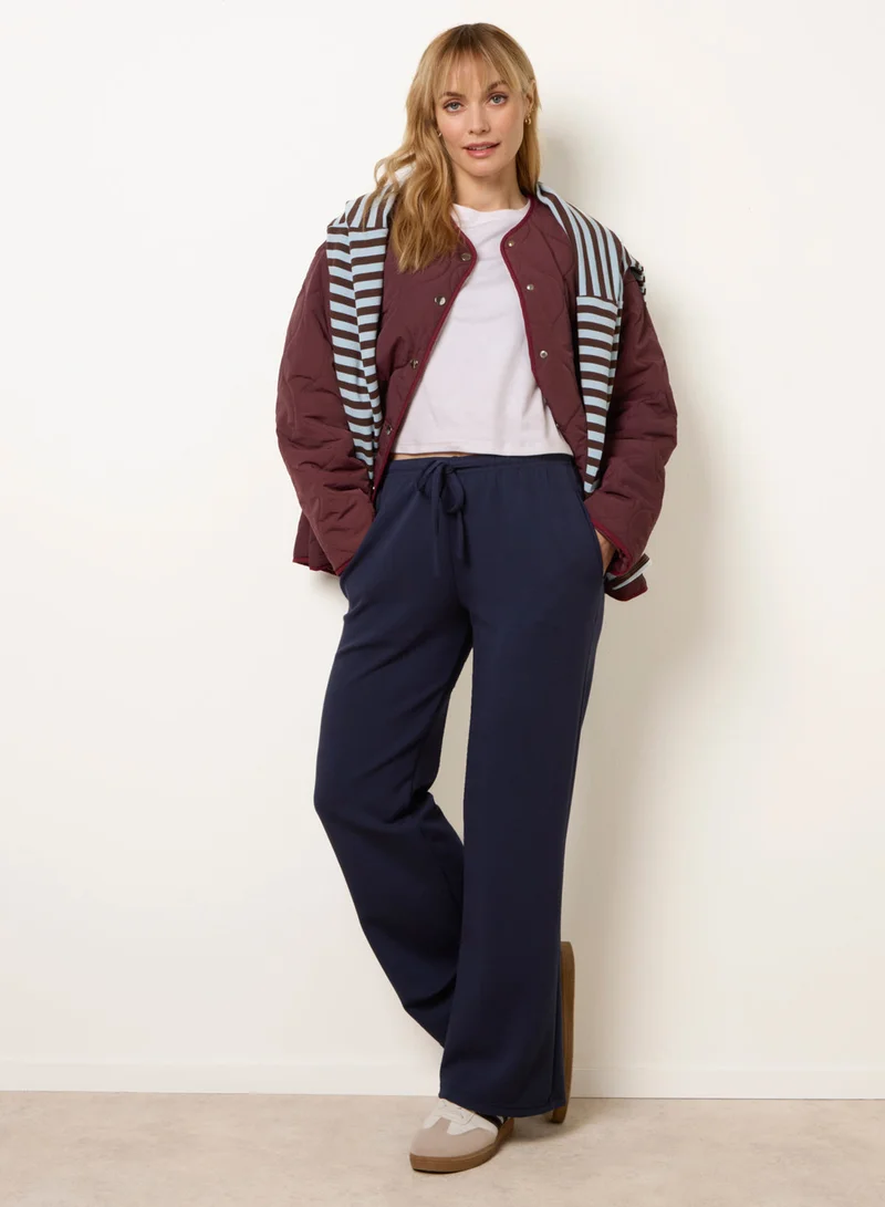 بلو فانيلا Drawstring Soft Jersey Joggers
