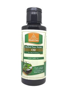 Khadi pure Herbal Neem Oil - 210Ml - pzsku/Z701EEEDEFF71E4543200Z/45/_/1738400986/fbfa679b-73cb-420a-825a-347028eb377b