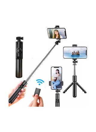 Bluetooth Selfie Stick with Tripod & Wireless Remote – Multi-Functional, Extendable & 360° Rotating - pzsku/Z701EF9ED2F56110D6250Z/45/1743110515/ec4882ab-3ecc-4a33-97d9-11a227e9c3d3