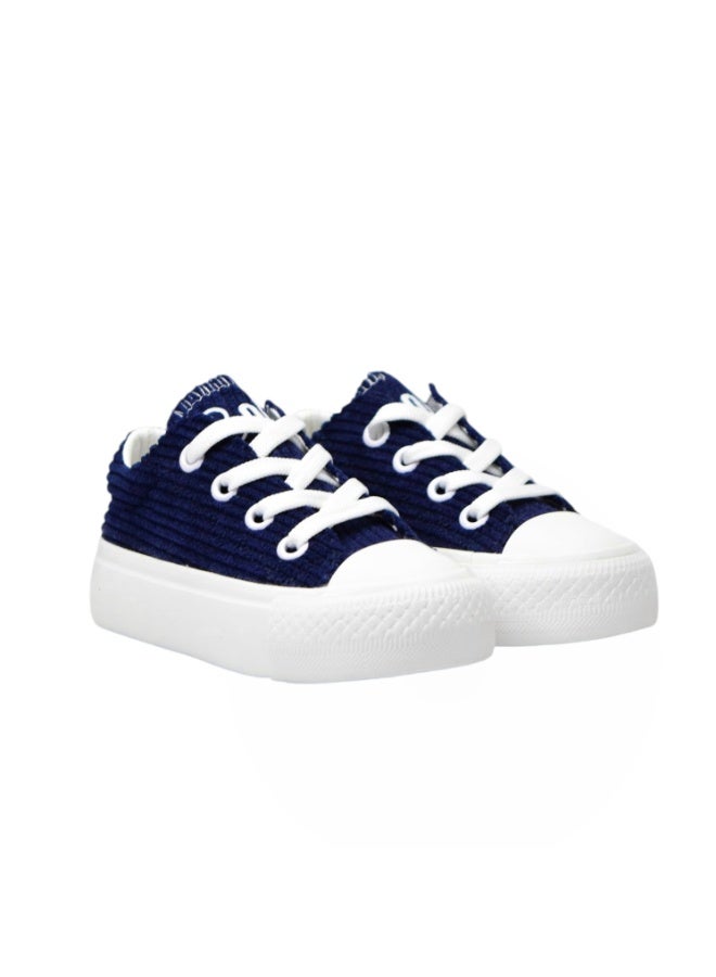 Kids' canvas lace-up shose, comfortable for sports and boys - Image 1