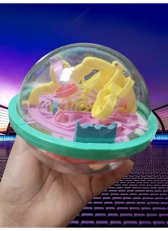 Generic Children's Maze Ball Educational Toy 3D Three-dimensional Rolling Ball Thinking Logic Focus Training Balance Ball  - Image 1