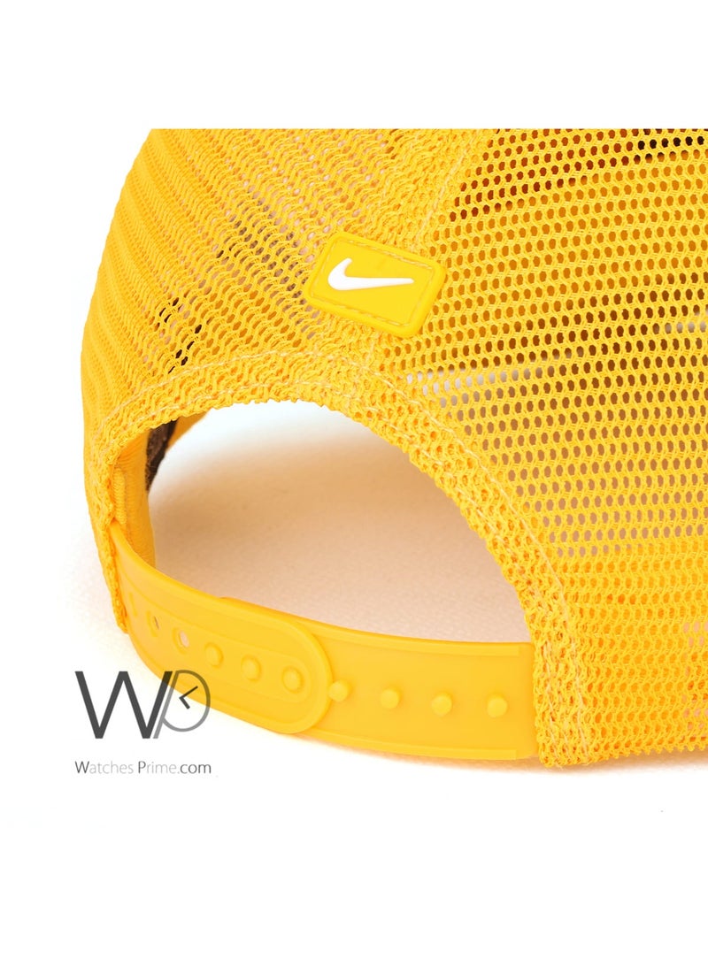 نايك الاصلي كاب Nike sb Trucker باللون الأصفر الشبكي - Image 3