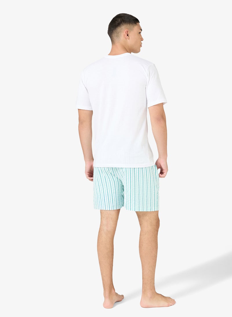 Seventy Five Nightwear T-Shirt & Shorts Set - Image 2