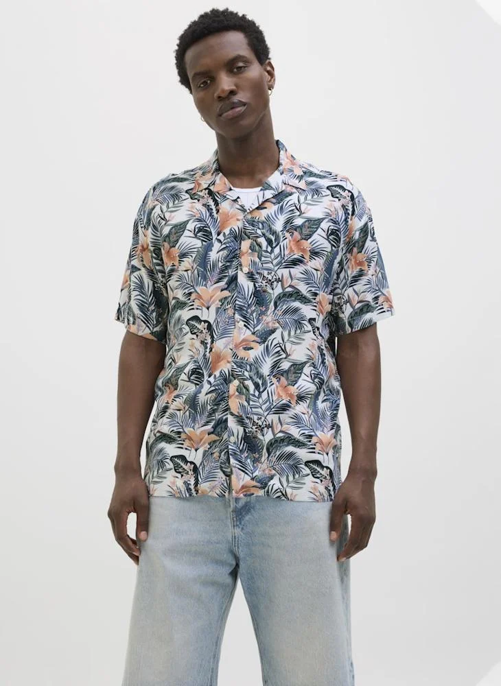 جاك اند جونز Jjejeff Printed Regular Fit Shirt