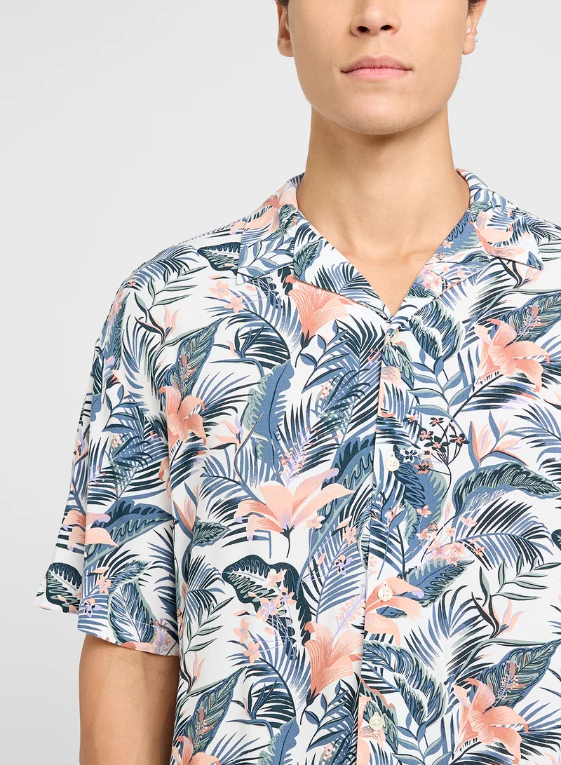 JACK & JONES Jjejeff Printed Shirt