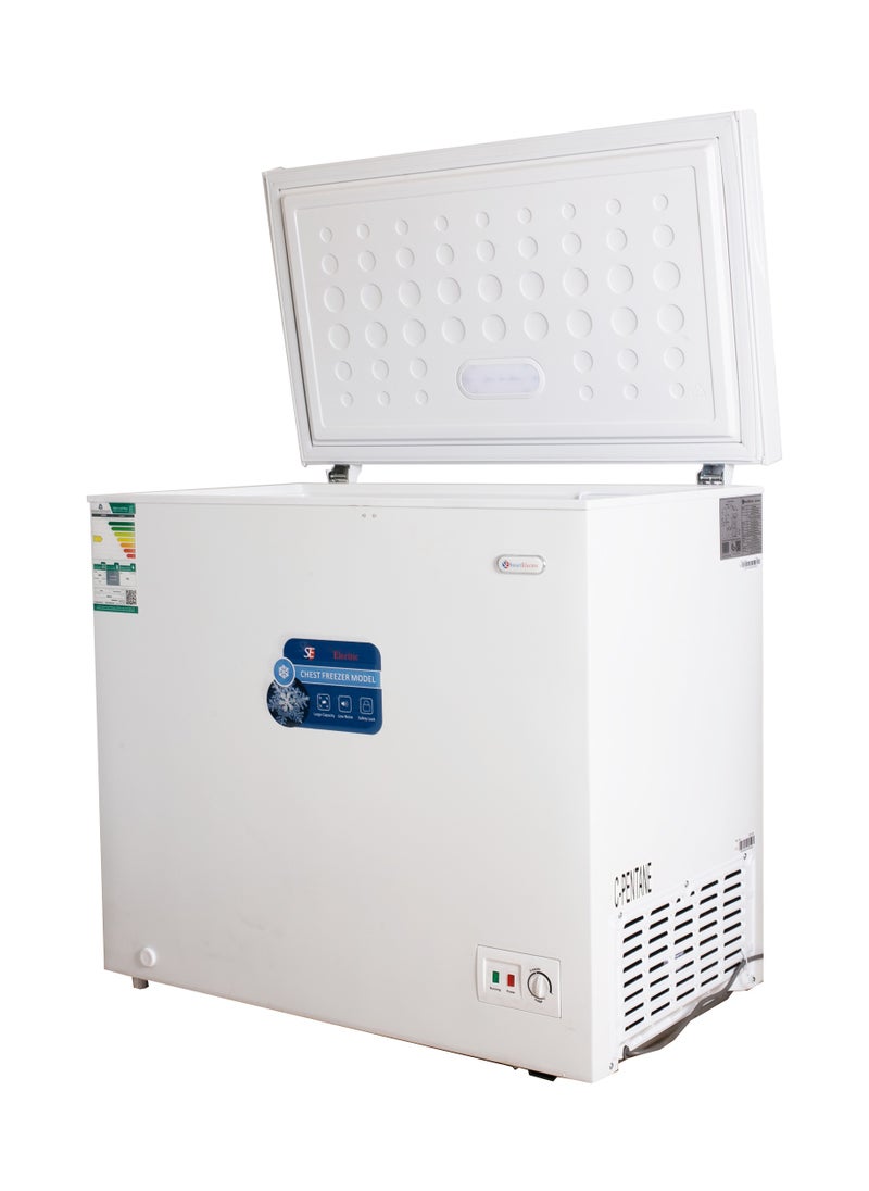 Starway Starway 198 Lt Chest Freezer, Air Cooling , Easy to Move, Led Light, Lock Key  - Image 4