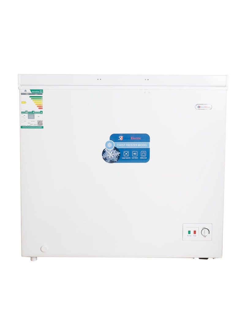 Starway Starway 198 Lt Chest Freezer, Air Cooling , Easy to Move, Led Light, Lock Key  - Image 1