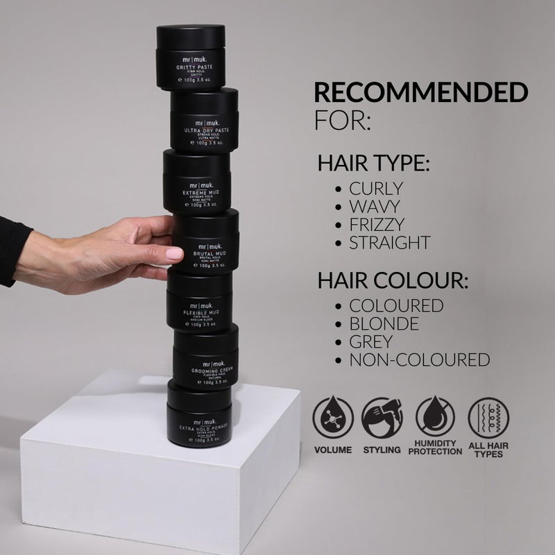 MUK. Mr Extreme Hold Semi Matte Mud - Image 5