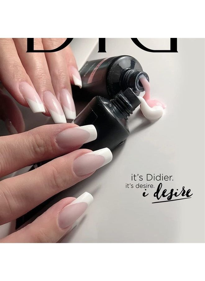 DIDIER LAB - Polygel Cover Nude - Strong Nail Gel Builder for Extension - Resistant to Damage - Hard as Acrylic - Strengthener - Long Lasting - For Professional and Beginners - LED Lamp - 1.06oz - Image 1