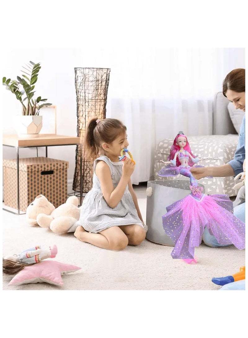 Mermaid Doll Toy, Movie Inspired Classic Mermaid Princess Collection, Movable Collection Mermaid Doll For Christmas And Children's Day - Image 2