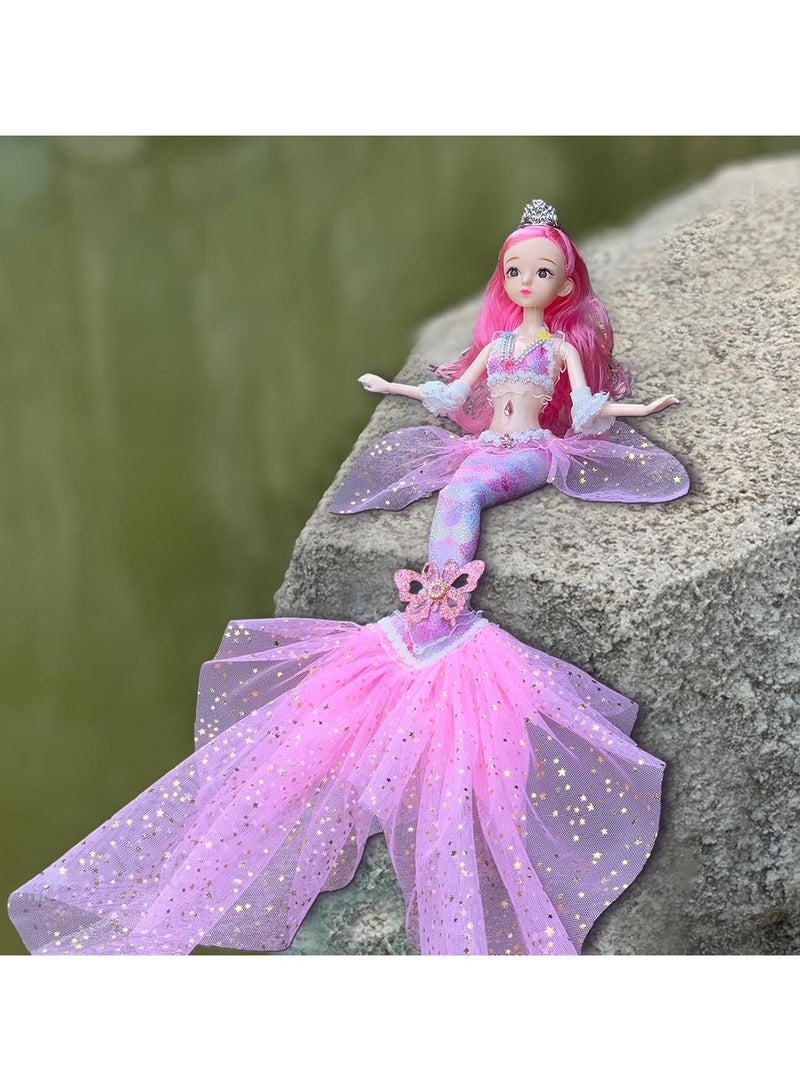 Mermaid Doll Toy, Movie Inspired Classic Mermaid Princess Collection, Movable Collection Mermaid Doll For Christmas And Children's Day - Image 5