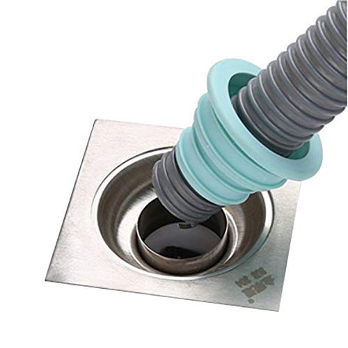 ONICORN Silicone Ring Silicone Seal Plug Ring Washing Machine Plug Ring for Bathroom Kitchen Cleaning Tools Set of 3pcs Blue  - Image 5