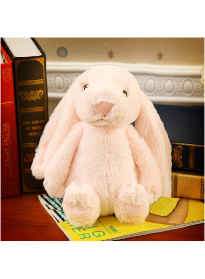 Girl's Pacifying Rabbit Doll Plush Toy Long Ears Easter Colorful Rabbit Baby Sleeping Big Ear Rabbit Doll-Color:Brown-Height:40cm - Image 5