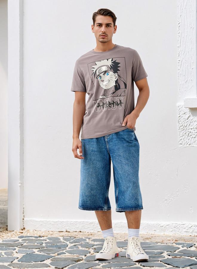 SP Characters Naruto Print Regular Fit T-shirt - Image 2