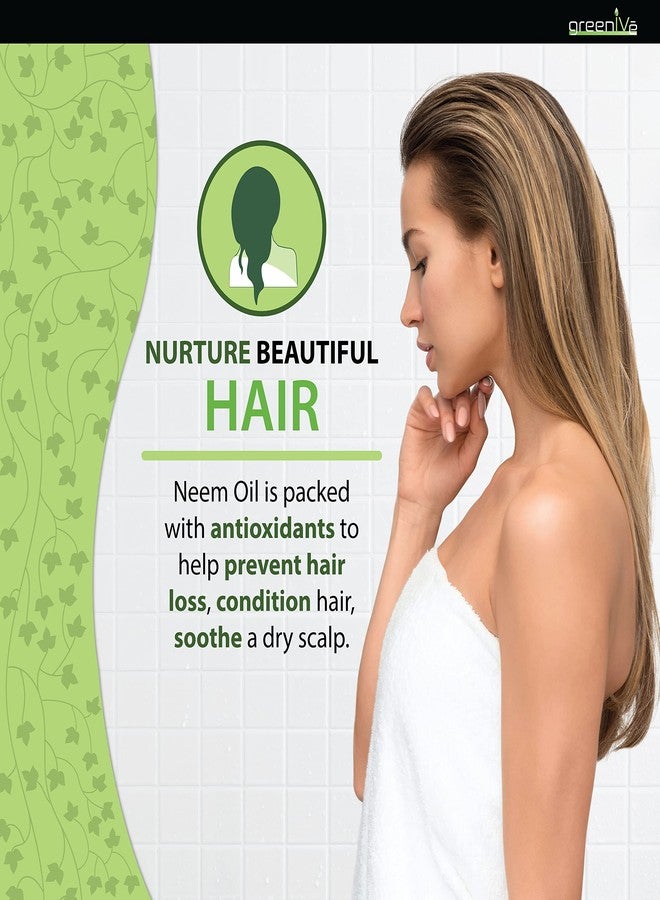 GreenIVe Neem Oil 100% Pure Organically Cold Pressed Virgin (8 Ounce) - Image 5