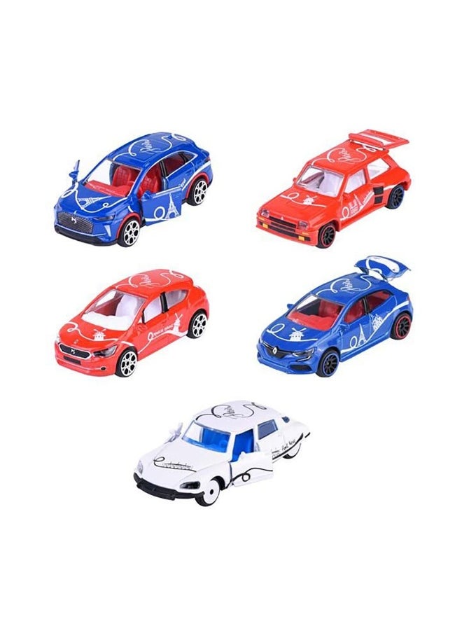 Majorette Majorette French Touch Car Gift Pack (5 Pieces)  - Image 2