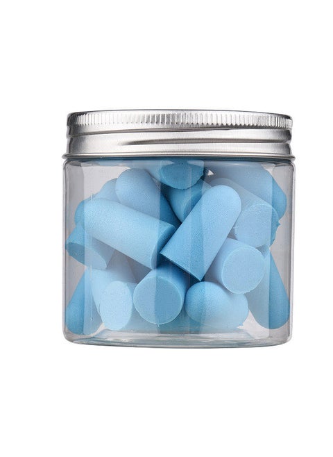 Soft Foam Earplugs Reusable Sponge Earplug Set of 30/60/120PCS Optional Ear Plugs for Sleeping Anti-snoring Working Travel Shooting Noise Cancelling & Hearing Protection