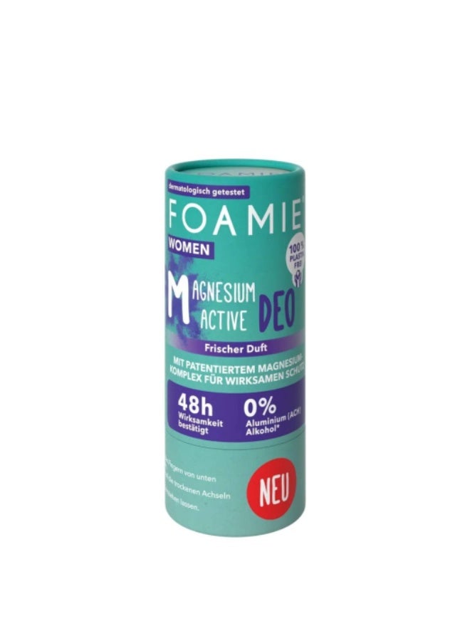 Foamie Solid Deodorant Stick Rain In The Woods 40g - Image 1