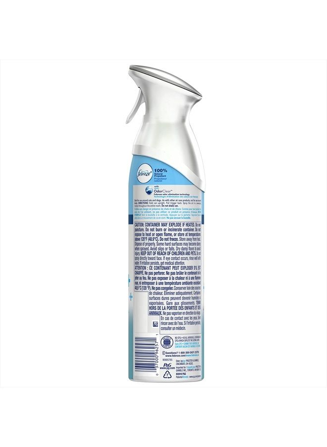 febreze Odor-Eliminating Air Freshener, Heavy Duty Crisp Clean, 8.8 fl oz - Image 2