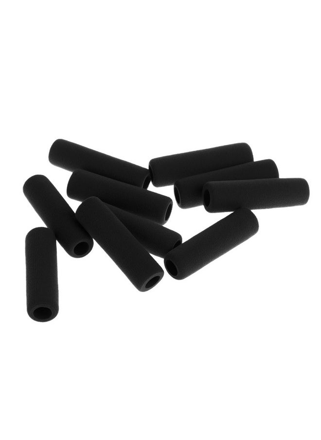 Bluecell - Pack Of 30 Black Color Soft Foam 1.5-Inch Pencil Grips Pencil Cover (Black) - Image 1