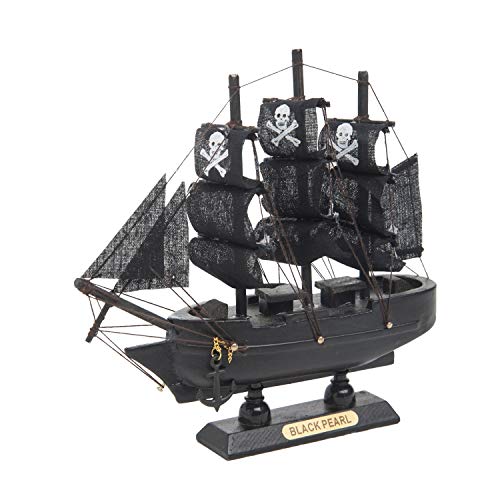 Beachcombers Small Black Pearl Pirate Ship Multi - Image 4