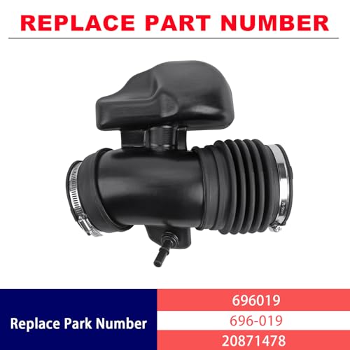 VASTAUTO 696-019 Engine Air Intake Hose Fit for 2012-2017 Chevy Traverse GMC Acadia Buick Enclave Replaces# 20871478 - Image 2