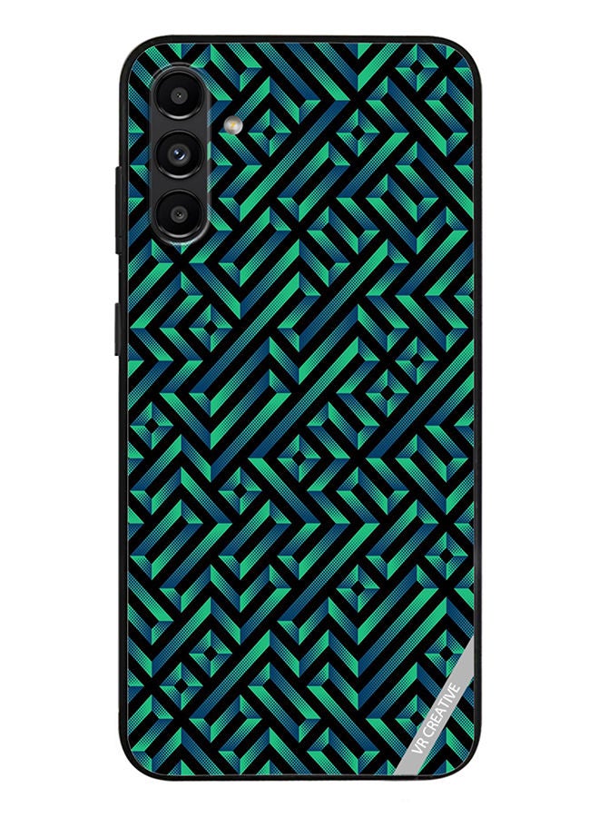 VR CREATIVE Protective Case Cover For Samsung Galaxy A13 5G Geometric Pattern Design Multicolour - Image 1