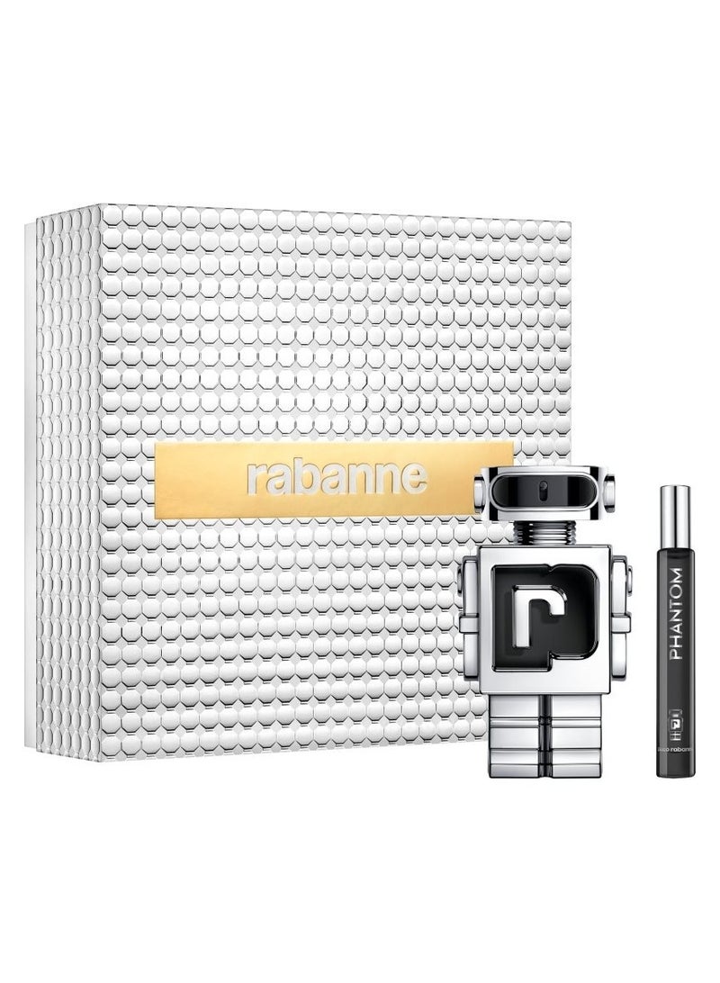 باكو رابان طقم فانتوم يحتوي على عطر أو دو تواليت 100 مل + عطر أو دو تواليت 10 مل