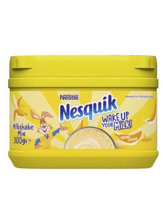 Nestle Nesquik Milk Shake Mix Banana Flavour 300g - Image 1