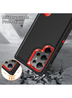 X-level Samsung Galaxy S24 Ultra Case Cover Shockproof Camera Len Protection Anti-scratch Comfortable Touch Feel Rugged & Durable Kickstand Holder Back Cover Phone Shell Accessories Protector  - Image 5