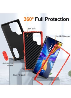 X-level Samsung Galaxy S24 Ultra Case Cover Shockproof Camera Len Protection Anti-scratch Comfortable Touch Feel Rugged & Durable Kickstand Holder Back Cover Phone Shell Accessories Protector  - Image 4