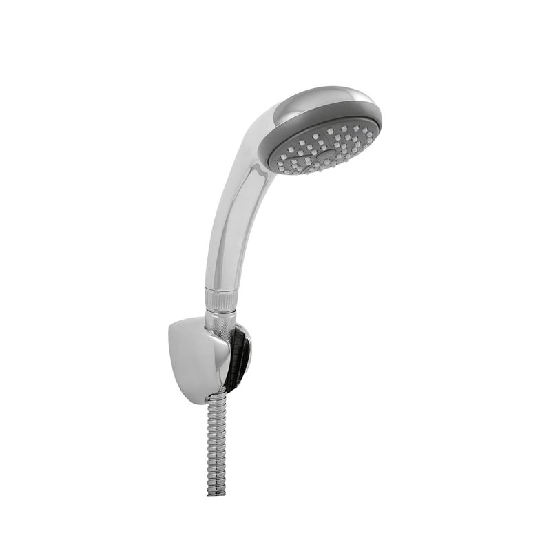 Parryware دش يدوي بتدفق واحد من النحاس T9902A1 مع خرطوم وقابض (فضي) - Image 1