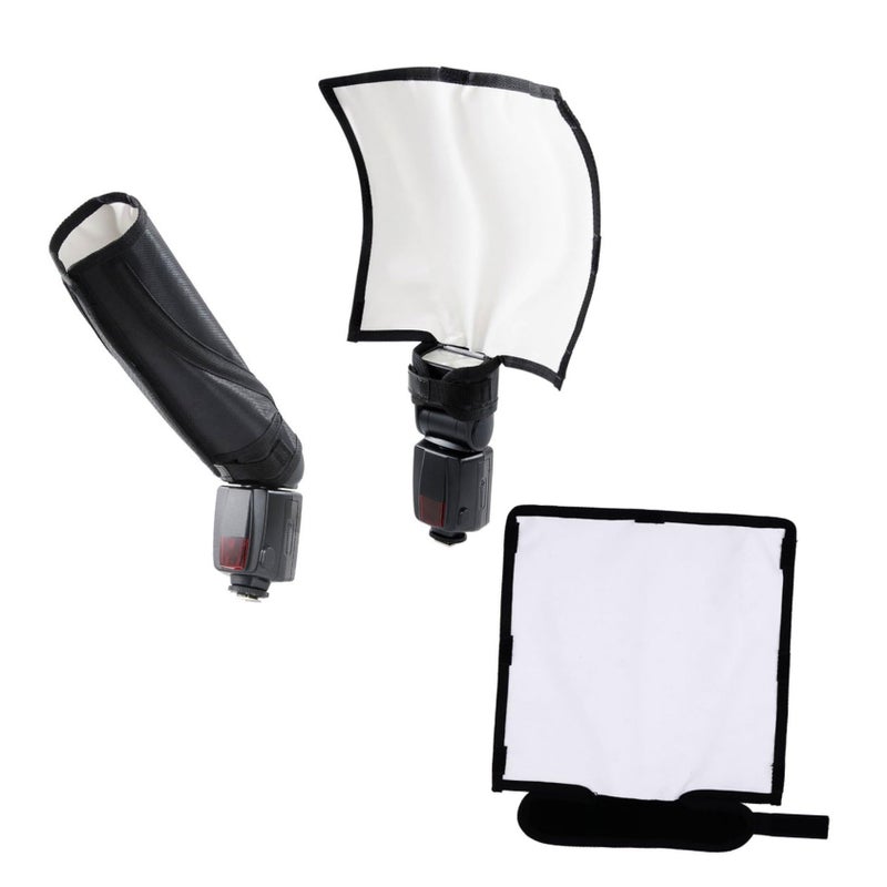 Softbox Flash Diffuser Kit 2 Pack Photography Lighting Accessory For DSLR - Image 2