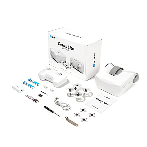 BETAFPV طقم طائرة درون BETAFPV Cetus Lite FPV للأطفال مع وظيفة تثبيت الارتفاع وحماية ذاتية ووضعي سرعة يدعمان المحاكي جاهز للطيران للمبتدئين في FPV للبدء بالطيران داخل وخارج المنزل Frsky D8 - Image 1