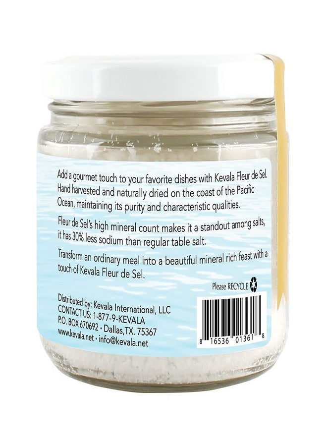 Kevala - Fleur de Sel - Gourmet Sea Salt - Less Sodium - Fine Grain - Hand Harvested - 6.5 oz - Unrefined - Zero Additives - Image 3
