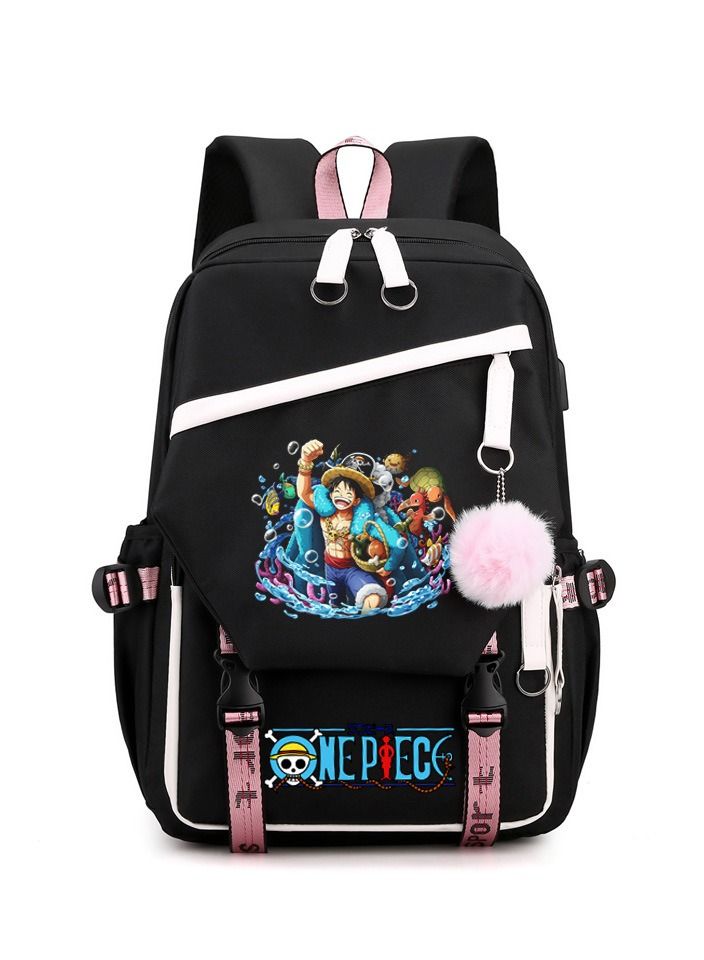 KUYING One Piece New Backpack  Student Backpack Fashionable Travel Backpack  - Image 1