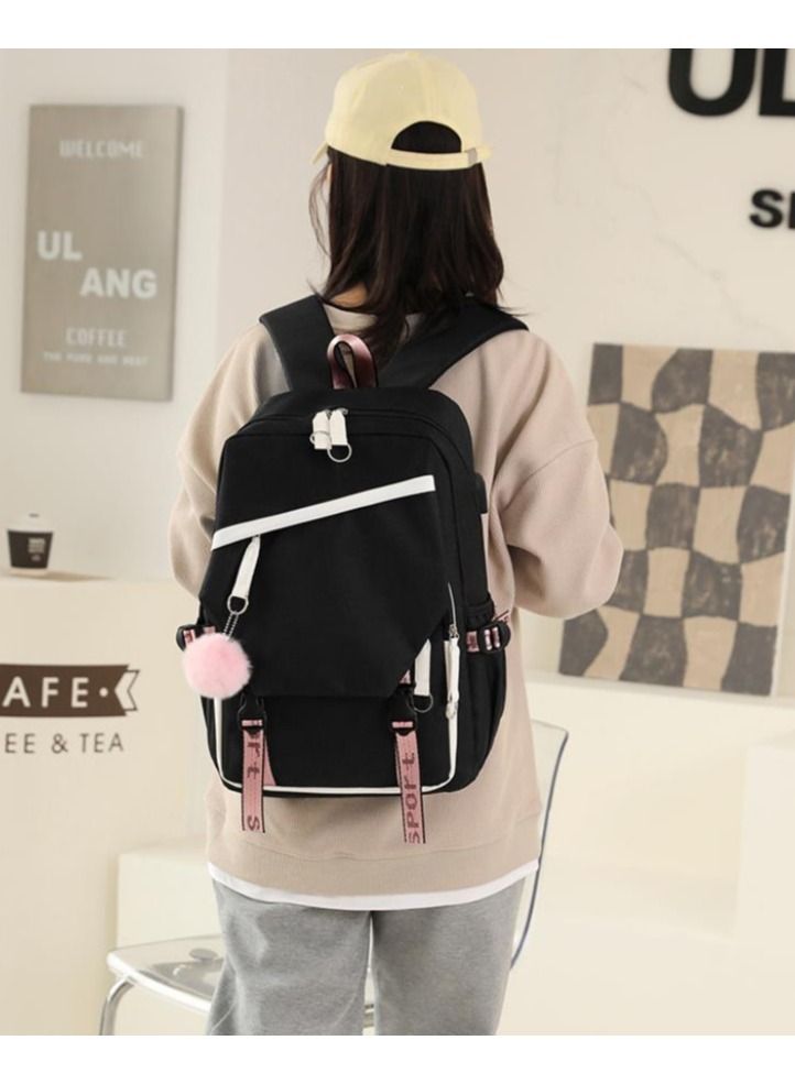 KUYING One Piece New Backpack  Student Backpack Fashionable Travel Backpack  - Image 4