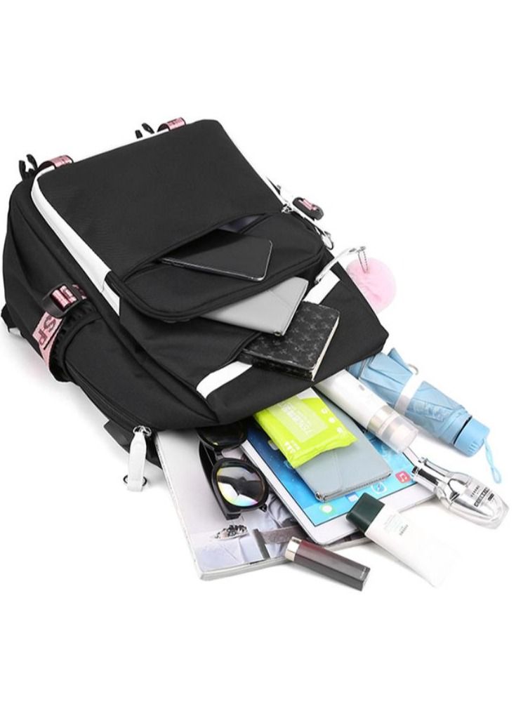 KUYING One Piece New Backpack  Student Backpack Fashionable Travel Backpack  - Image 3