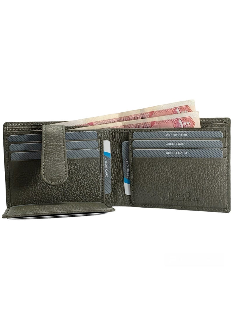 Classic Milano - CLASSIC MILANO® Genuine Leather Hand-Crafted Wallet For Men, Bifold Leather Men's Wallet by Milano Leather - Image 1