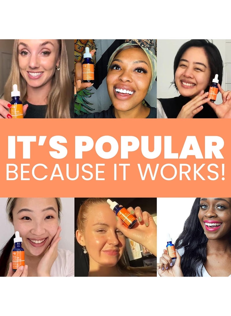 seoulceuticals Korean Skin Care 20% Vitamin C Hyaluronic Acid Serum + CE Ferulic Acid - Potent Anti Aging Vit C, Anti Wrinkle K Beauty Skincare 1oz - Image 4