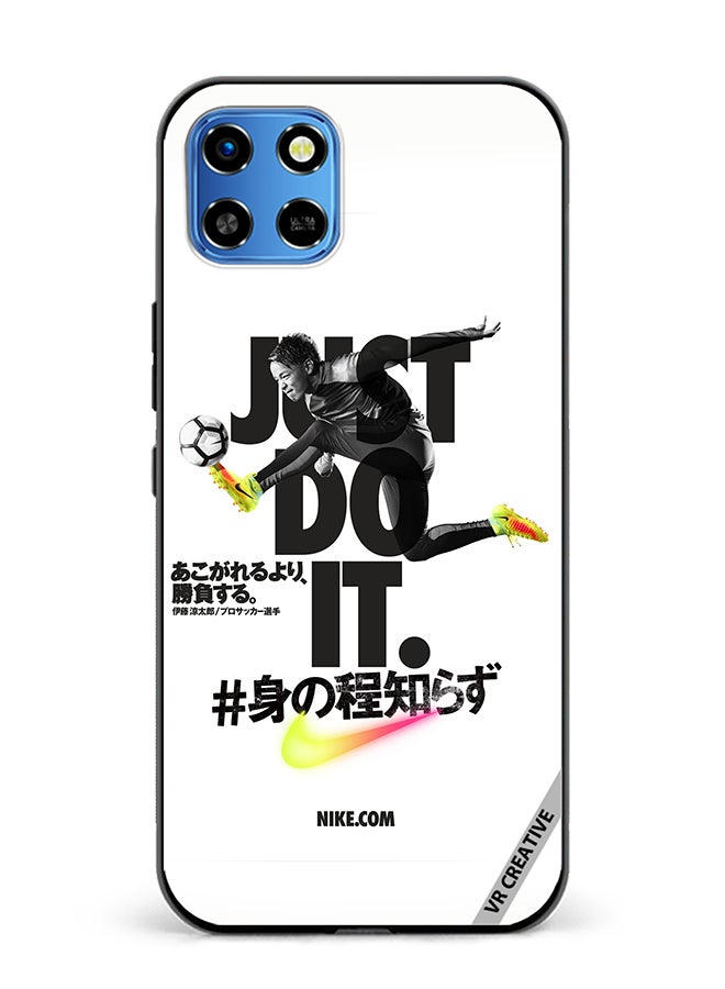 VR CREATIVE Protective Case Cover For Infinix Smart 6 HD Nike Just Do It Design Multicolour - Image 1