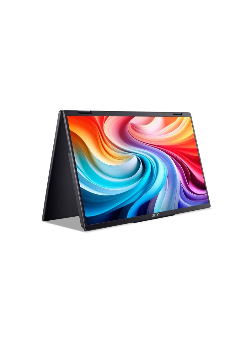 Acer 24 inch FHD Portable Monitor (UM.QP3EE.E04) - 100Hz, IPS, USB-C, HDMI, Built-in Speakers, Dual-Screen Portable Display PD243YE Black - Image 4