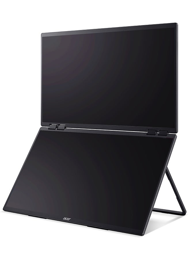 Acer 24 inch FHD Portable Monitor (UM.QP3EE.E04) - 100Hz, IPS, USB-C, HDMI, Built-in Speakers, Dual-Screen Portable Display PD243YE Black - Image 4