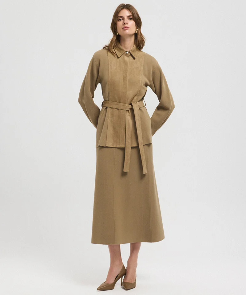 ابيكول Knit Skirt