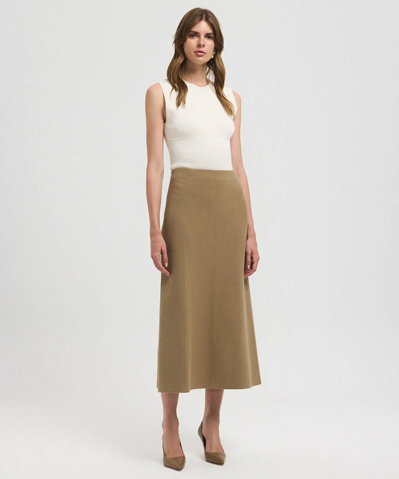 ابيكول Knit Skirt